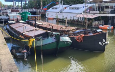 Baggeren in de Erfgoedhavens Rotterdam